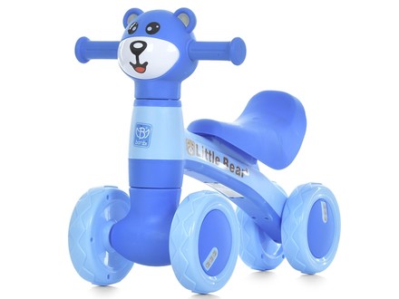 Каталка толокар Little Bear с музыкой и светом синий (M5762-4)