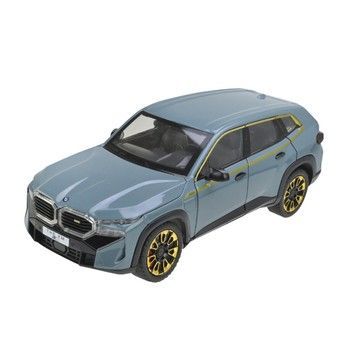 Коллекционная модель Автопром 1:24 металлическая инерционная BMW XM синяя (AP7709BL)