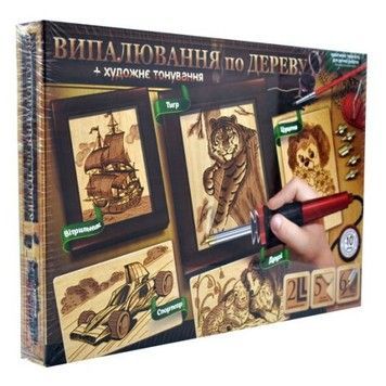 Набор для творчества Danko Toys Выжигание по дереву (WD-01-01U)