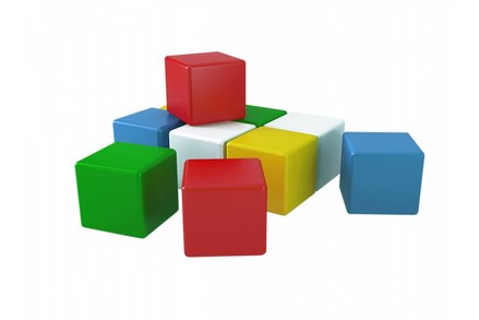 Кубики ТехноК для малюків Веселка №1 (TH1684)