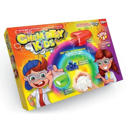 Набор Danko Toys для проведения исследований Chemistry kids (укр.) (CHK-02-03U)