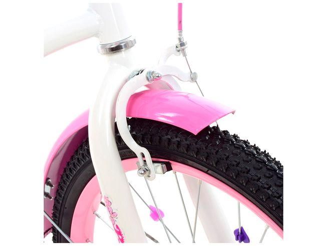 Велосипед двухколесный PROFI Butterfly SKD75 20" бело-розовый (Y2025-1)