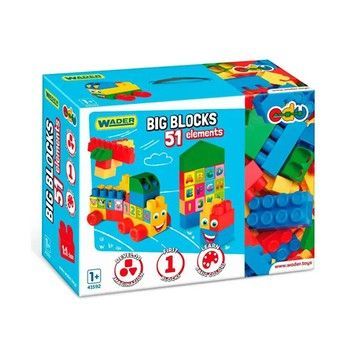 Конструктор Wader Big Blocks 51 эл (41592)
