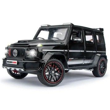 Машинка АвтоСвіт Mercedes-Benz Brabus 800 1:24 металева інерційна чорна (DC24251-BC)