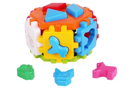 Іграшка розвиваюча ТехноК Куб-логіка Гексагон-1 (TH1981)