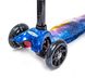 Детский самокат Space Sport Вселенная со светящимися колёсами (894109975)