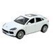 Іграшкова моделька Автопром Porsche Cayenne масштаб 1:24 інерційна із світло-звуковими ефектами білий (AP7733WT)